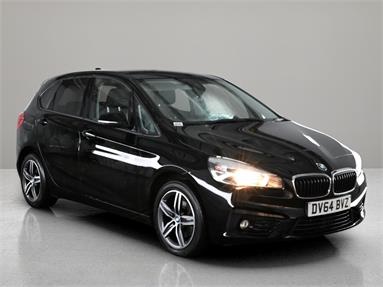 BMW 2 SERIES 218i Sport 5dr Petrol - BLACK - DV64BVZ - 5 Door Hatchback