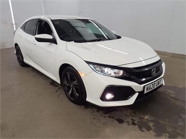 HONDA CIVIC 1.0 VTEC Turbo 126 SR 5dr Petrol - WHITE - NA20UWT - 5 Door Hatchback