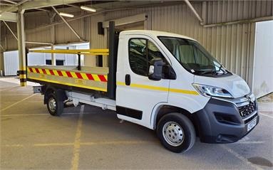 CITROEN RELAY 35 L4 DIESEL 2.2 BlueHDi Dropside 140ps Diesel - WHITE - LP22PXK - 2 Door Dropside Body