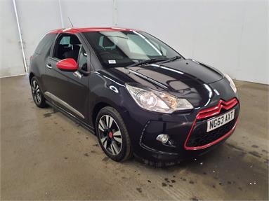CITROEN DS3 1.6 e-HDi Airdream DStyle Red 3dr Diesel - BLACK - NG63AXT - 3 Door Hatchback