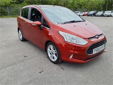 FORD B-MAX 1.0 EcoBoost 125 Titanium X 5dr Petrol - RED - FG65HTX - 5 Door MPV