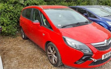 VAUXHALL ZAFIRA 1.4T SRi 5dr Petrol - RED - BP15MPU - 5 Door MPV