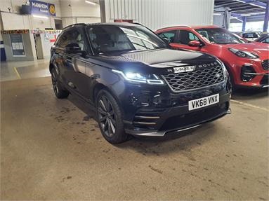 LAND ROVER RANGE ROVER VELAR 2.0 D180 R-Dynamic HSE 5dr Auto Diesel - BLACK - VK68VNX - 5 Door Estate