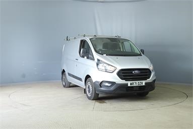 FORD TRANSIT CUSTOM 300 L1 DIESEL FWD 2.0 EcoBlue Hybrid 130ps Low Roof Leader Van Diesel - SILVER - WR71DZK - 5 Door Panel Van