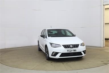 SEAT IBIZA 1.0 TSI 110 Xcellence [EZ] 5dr Petrol - WHITE - FE21VWA - 5 Door Hatchback