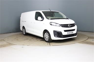 VAUXHALL VIVARO L2 DIESEL 3100 2.0d 120PS Sportive H1 Van Diesel - White - DV20EEM - 5 Door Panel Van