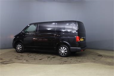VOLKSWAGEN TRANSPORTER T30 SWB DIESEL 2.0 TDI 150 Startline Van DSG Low Roof Diesel - BLACK - EX71CPO - 5 Door Panel Van