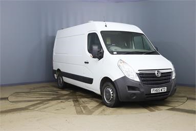 VAUXHALL MOVANO 35 L2 DIESEL FWD 2.3 CDTi BiTurbo ecoFLEX H2 Van 136ps Diesel - WHITE - FH65WTO - 5 Door Panel Van
