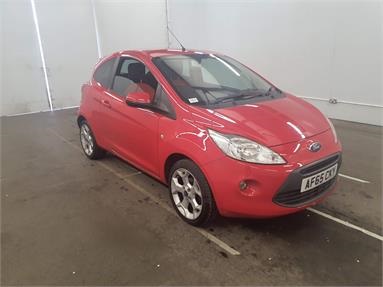FORD KA 1.2 Zetec 3dr [Start Stop] Petrol - RED - AF65CKY - 3 Door Hatchback