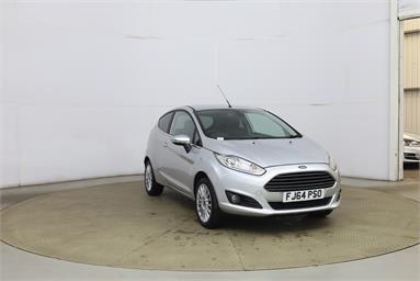 FORD FIESTA 1.5 TDCi Titanium 3dr Diesel - SILVER - FJ64PSO - 3 Door Hatchback