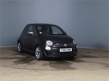 FIAT 500 1.2 Rock Star 3dr Petrol - BLACK - FD69ONR - 3 Door Hatchback