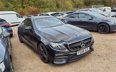 MERCEDES-BENZ E CLASS E220d AMG Line Premium 2dr 9G-Tronic Diesel - BLACK - FG68AZC - 2 Door Coupe