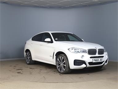 BMW X6 xDrive40d M Sport Edition 5dr Step Auto Diesel - WHITE - PN68JRO - 4 Door Coupe