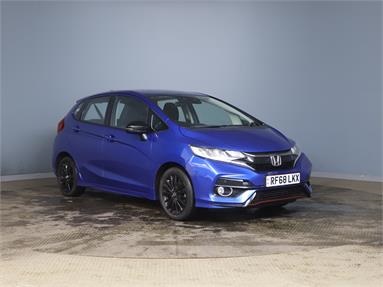 HONDA JAZZ 1.5 i-VTEC Sport Navi 5dr Petrol - BLUE - RF68LKX - 5 Door Hatchback