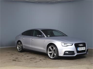 AUDI A5 2.0 TDI 150 Black Ed Plus 5dr Multitronic [5st] Diesel - SILVER - MJ65VGY - 5 Door Hatchback