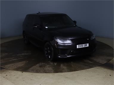 LAND ROVER RANGE ROVER SPORT 3.0 SDV6 Autobiography Dynamic 5dr Auto Diesel - BLACK - OV18UBR - 5 Door Estate