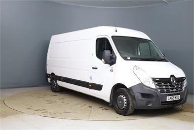 RENAULT MASTER L3 DIESEL FWD DCi 130 3T5 H2 Comfort Van Diesel - WHITE - LM69KGU - 5 Door Van