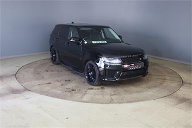 LAND ROVER RANGE ROVER SPORT 3.0 SDV6 HSE 5dr Auto Diesel - BLACK - YK19XCE - 5 Door Estate