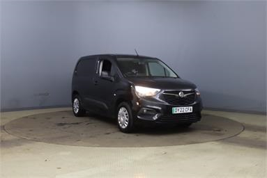 VAUXHALL COMBO CARGO L1 ELECTRIC 2300 100kW Sportive 50kWh H1 Van Auto Electric - BLACK - DY22CFA - 5 Door Panel Van