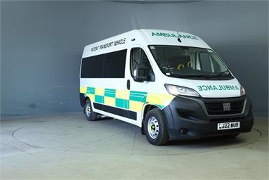 FIAT DUCATO 35 MULTIJET III  Diesel - WHITE - LJ22WUH - 5 Door Ambulance Emergency (First Line)