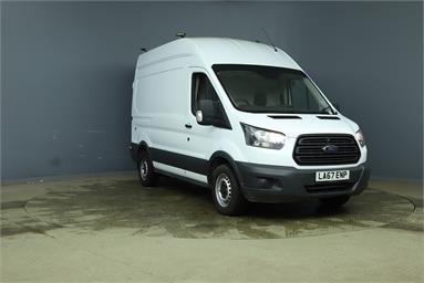 FORD TRANSIT 350 L2 DIESEL FWD 2.0 TDCi 130ps H3 Van Diesel - WHITE - LA67ENP - 5 Door Panel Van