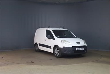 PEUGEOT PARTNER L1 DIESEL 625 1.6 HDi 75 Professional Van Diesel - WHITE - MA60FSC - 5 Door Panel Van