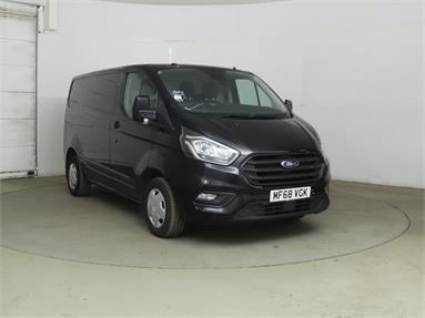 FORD TRANSIT CUSTOM 280 L1 DIESEL FWD 2.0 EcoBlue 130ps Low Roof Trend Van Diesel - BLACK - MF68VGK - 5 Door Panel Van