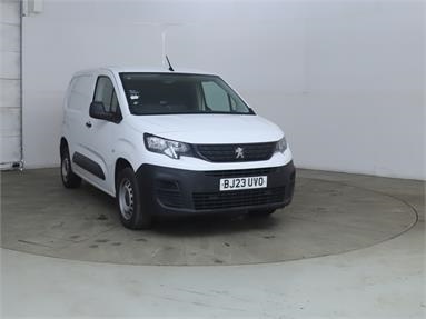 PEUGEOT PARTNER STANDARD DIESEL 1000 1.5 BlueHDi 100 Professional Premium + Van Diesel - Ice White - BJ23UVO - 5 Door Panel Van