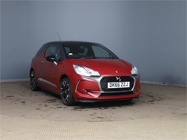 DS DS 3 1.2 PureTech Elegance 3dr Petrol - RED - DK66ZZJ - 3 Door Hatchback