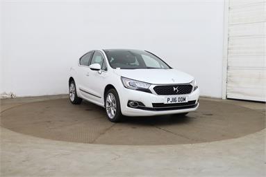DS DS 4 1.6 BlueHDi Prestige 5dr Diesel - WHITE - PJ16ODM - 5 Door Hatchback