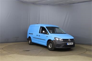 VOLKSWAGEN CADDY MAXI C20 DIESEL 2.0 TDI BlueMotion Tech 102PS Startline Van Diesel - BLUE - PE16WKH - 6 Door Panel Van