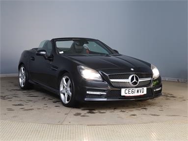 MERCEDES-BENZ SLK SLK 200 BlueEFF AMG Sport Ed 125 2dr Tip Auto Petrol - BLACK - CE61WVD - 2 Door Convertible