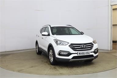 HYUNDAI SANTA FE 2.2 CRDi Blue Drive Premium 5dr Auto [7 Seats] Diesel - WHITE - MA66USU - 5 Door Estate