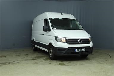VOLKSWAGEN CRAFTER CR35 MWB DIESEL FWD 2.0 TDI 140PS Startline High Roof Van Diesel - WHITE - BA19KAK - 5 Door Panel Van