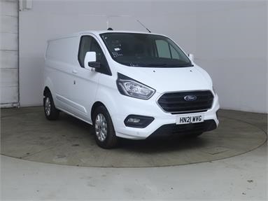 FORD TRANSIT CUSTOM 280 L1 DIESEL FWD 2.0 EcoBlue 130ps Low Roof Limited Van Diesel - WHITE - HN21WVG - 5 Door Panel Van