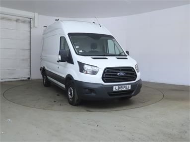 FORD TRANSIT 350 L2 DIESEL FWD 2.0 TDCi 130ps H3 Van Diesel - WHITE - LB19FGJ - 6 Door Panel Van
