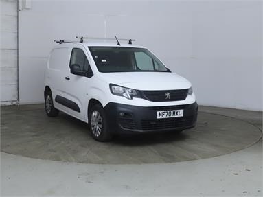 PEUGEOT PARTNER STANDARD DIESEL 1000 1.5 BlueHDi 100 Professional Van Diesel - BIANCA WHITE - MF70MXL - 5 Door Panel Van