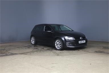 VOLKSWAGEN GOLF 1.6 TDI 110 GT 5dr Diesel - BLACK - BU65AYL - 5 Door Hatchback