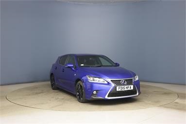 LEXUS CT 200h 1.8 F-Sport 5dr CVT Auto Petrol/Hybrid - Blue - FD15HFA - 5 Door Hatchback