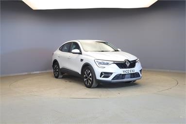 RENAULT ARKANA 1.6 E-TECH Hybrid 145 Iconic 5dr Auto Petrol - WHITE - YH22EXU - 4 Door Coupe