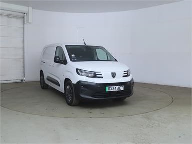 PEUGEOT e-PARTNER LONG 100kW 52kWh Asphalt Van Auto Electric - Ice White - OX24AET - 6 Door Panel Van