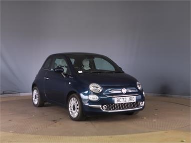 FIAT 500 1.0 Mild Hybrid Dolcevita [Part Leather] 3dr Petrol - BLUE - BC72JRO - 3 Door Hatchback