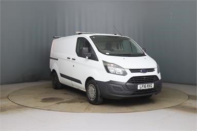 FORD TRANSIT CUSTOM 310 L1 DIESEL FWD 2.2 TDCi 100ps Low Roof Van ECOnetic Diesel - WHITE - LF16RXG - 6 Door Panel Van