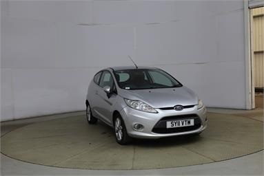 FORD FIESTA 1.4 Zetec 3dr Auto Petrol - SILVER - SY11VTM - 3 Door Hatchback