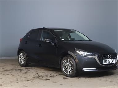 MAZDA 2 1.5 e-Skyactiv G MHEV 115 GT Sport Tech 5dr Petrol/Hybrid - BLACK - MD22EVV - 5 Door Hatchback