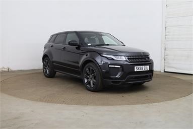 LAND ROVER RANGE ROVER EVOQUE 2.0 TD4 Landmark 5dr Auto Diesel - BLACK - SK68SXL - 5 Door Estate