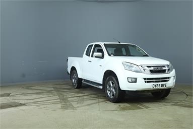 ISUZU D-MAX DIESEL 2.5TD Yukon Extended Cab 4x4 Diesel - WHITE - OY65BVE - 4 Door Pick Up Body