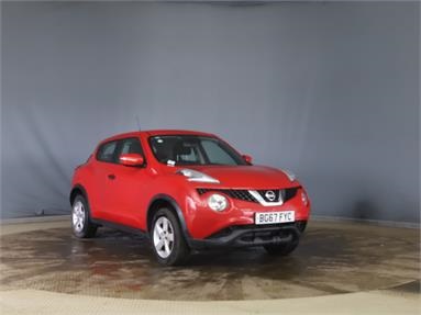 NISSAN JUKE 1.6 [94] Visia 5dr Petrol - RED - BG67FYC - 5 Door Hatchback