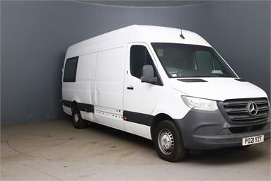 MERCEDES-BENZ SPRINTER 316CDI L3 DIESEL RWD 3.5t H2 Progressive Van Diesel - WHITE - PO21YZT - 5 Door Panel Van