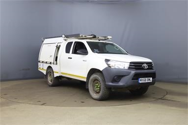 TOYOTA HILUX DIESEL Active Extra Cab Pick Up 2.4 D-4D Diesel - WHITE - MX68BWL - 2 Door Pick Up Body